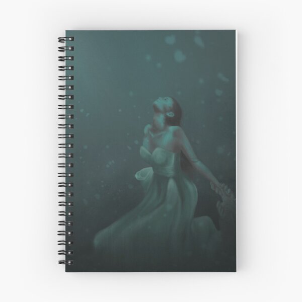 Aperçu de l'œuvre Peinture numérique sous-marine "Anxiété" créée et vendue par hannahomp.