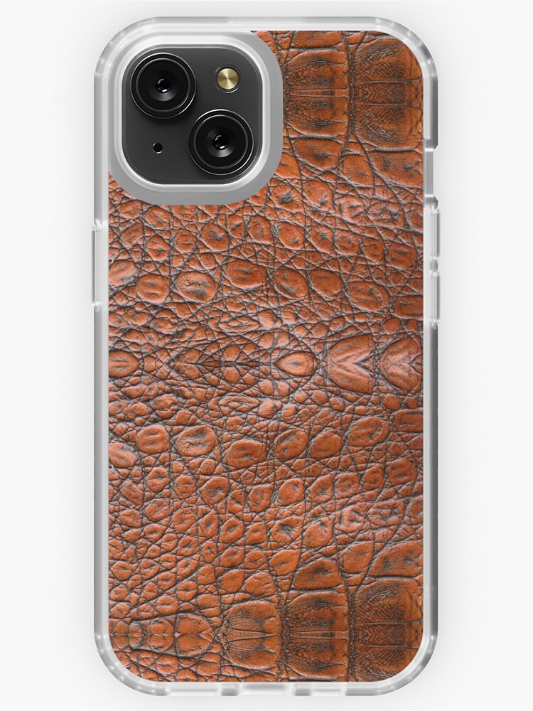 pink alligator print crocodile skin Case-Mate iPhone case