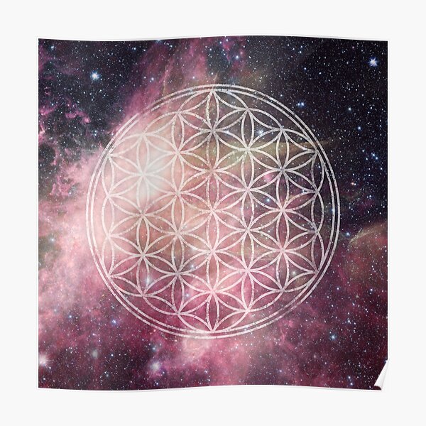 Sacred Geometry Universe III Poster