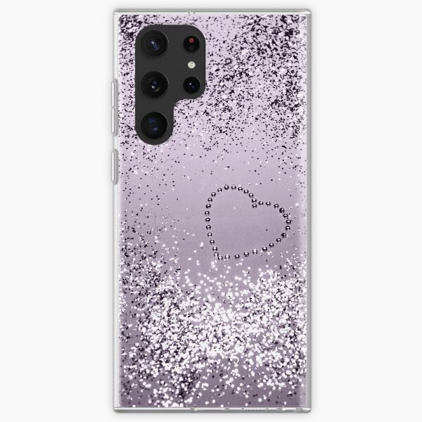 Aperçu de l'œuvre LAVANDE Lady Glam Heart #1 (Photo de paillettes uniquement - non réfléchissante) créée et vendue par Anita's & Bella's Art.