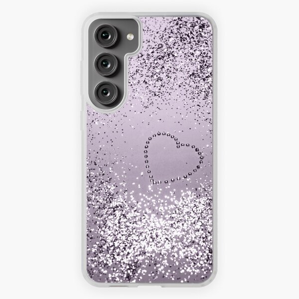 Aperçu de l'œuvre LAVANDE Lady Glam Heart #1 (Photo de paillettes uniquement - non réfléchissante) créée et vendue par Anita's & Bella's Art.