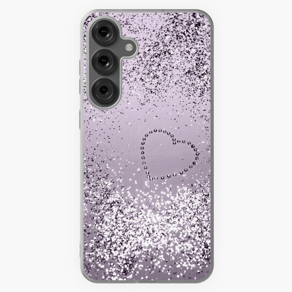 Aperçu de l'œuvre LAVANDE Lady Glam Heart #1 (Photo de paillettes uniquement - non réfléchissante) créée et vendue par Anita's & Bella's Art.