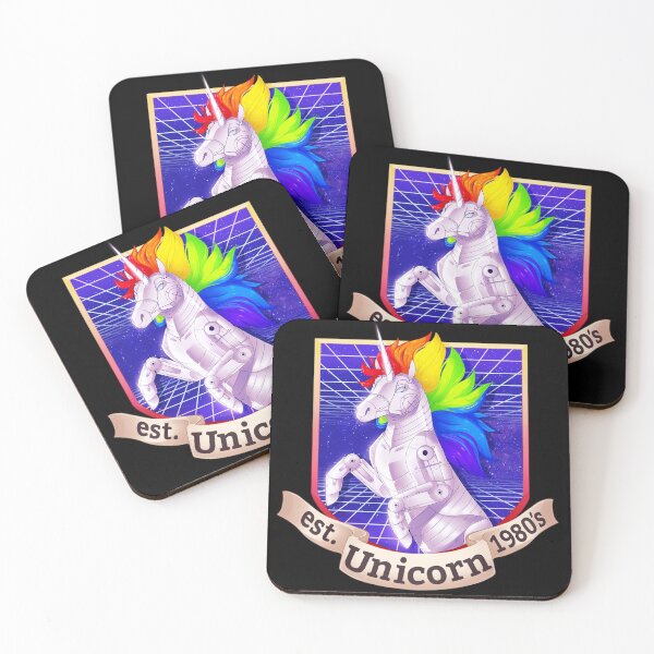 Item preview, 1980's Robot Unicorn designed and sold by JackalopeCove.
