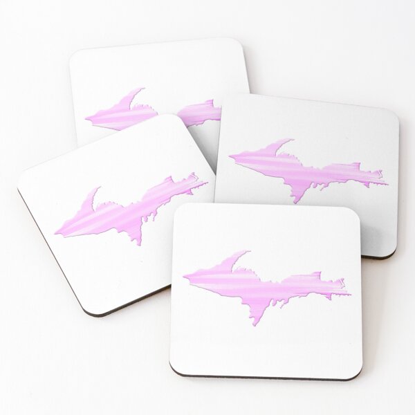 Item preview, UP Upper Peninsula Michigan Yooper Pink Painted designed and sold by Destinations Souvenirs.