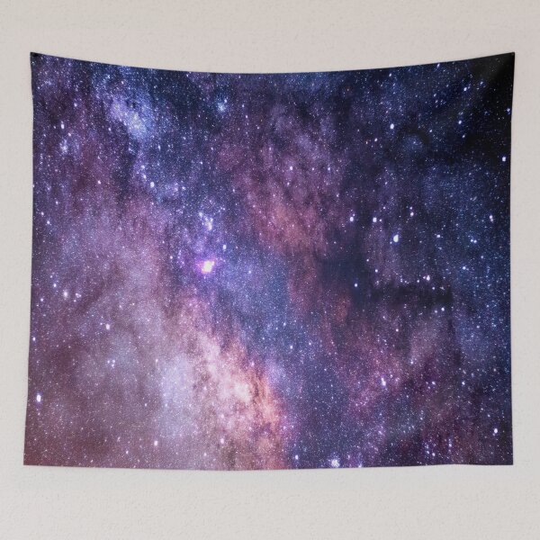 Item preview, hippie blue purple starry sky universe galaxy designed and sold by LEILA ART SPACE.