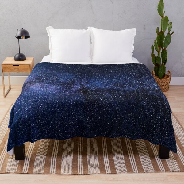 Item preview, bohemian royal blue starry sky stars universe galaxy designed and sold by LEILA ART SPACE.