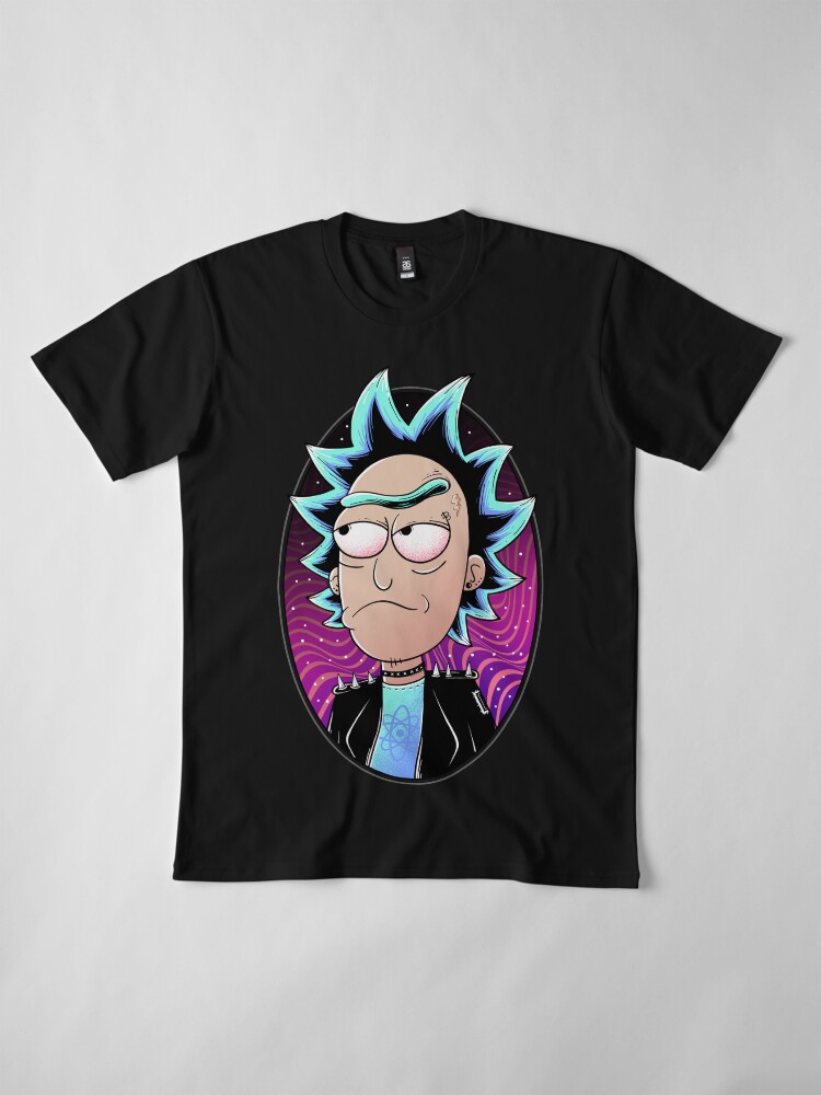 Alternate view of Rick Sanchez Rebel Scientist Premium T-Shirt