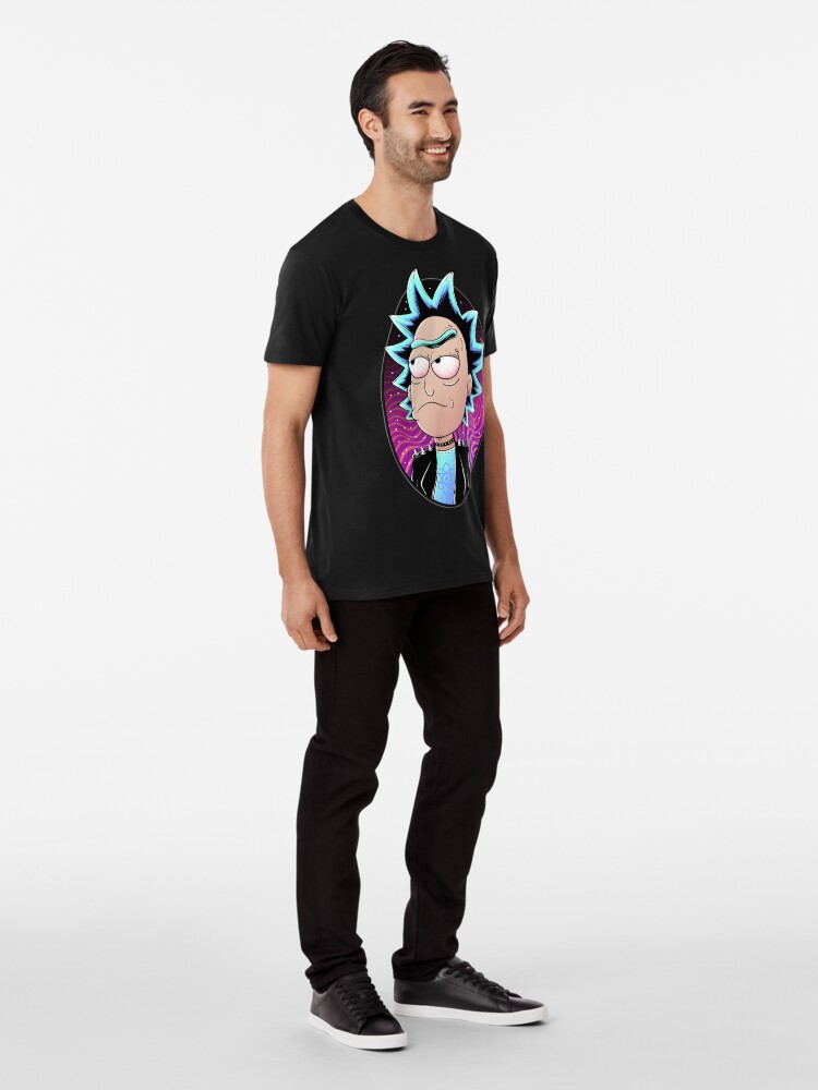 Alternate view of Rick Sanchez Rebel Scientist Premium T-Shirt