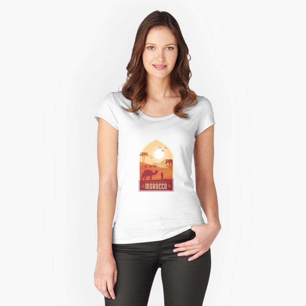 Item preview, Fitted Scoop T-Shirt designed and sold by FFelder.