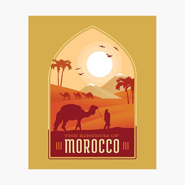 Item preview, The Kingdom of Morocco Design designed and sold by FFelder.