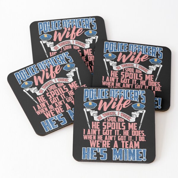 Item preview, Valentine's Day Gifts - Police Officer's Wife Gift - We're A Team, He's Mine - Romantic designed and sold by kntranhoang.