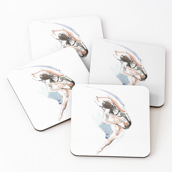 Item preview, Original Jump Ballet Dance Drawing  designed and sold by CatarinaGarcia.