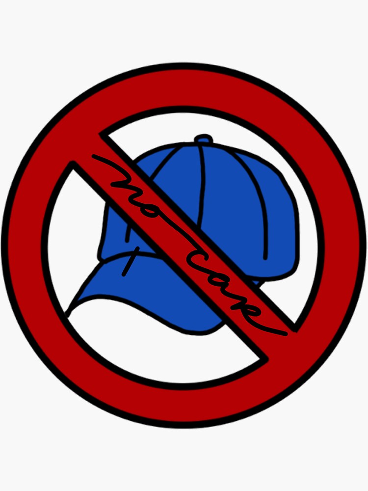 no-cap-sticker-for-sale-by-maddinq-redbubble