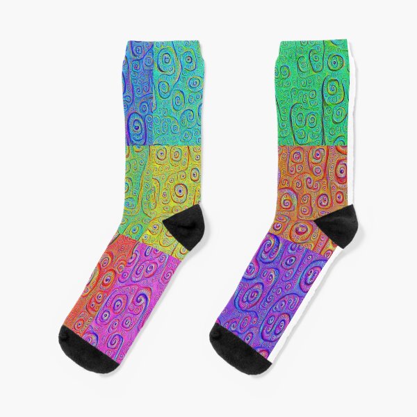 Deep Dreaming of a Color World 2K Socks