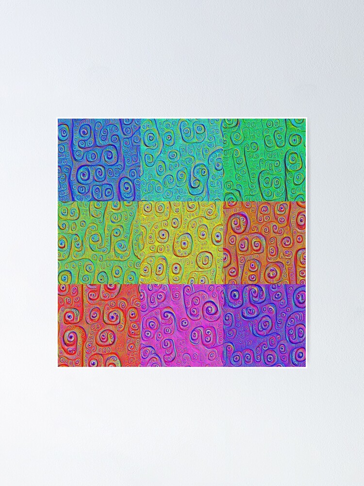 Alternate view of Deep Dreaming of a Color World 2K Poster