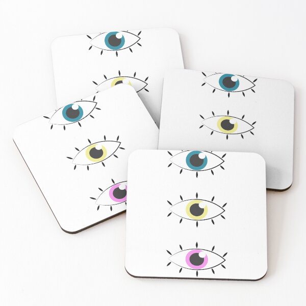 Item preview, Ojo Azul, Amarillo, Paquete Rosa designed and sold by Minimalist Quotes and Sayings.