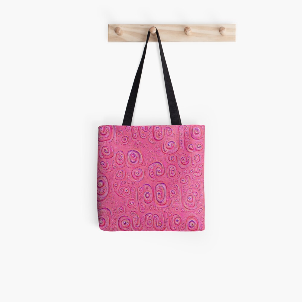 Deep Dreaming of a Purple World 4K Tote Bag