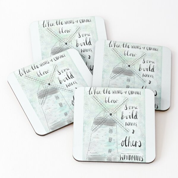 Item preview, Inspiring Quote: When the Winds of Change Blow... designed and sold by Clare Walker.