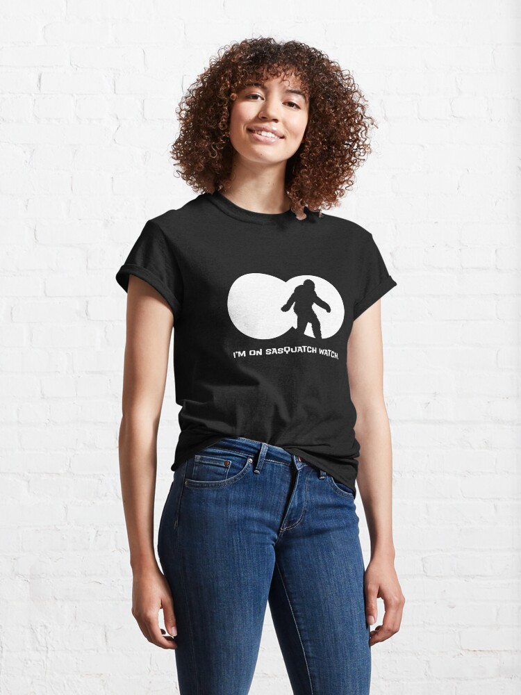 Alternate view of Sasquatch Watch Classic T-Shirt
