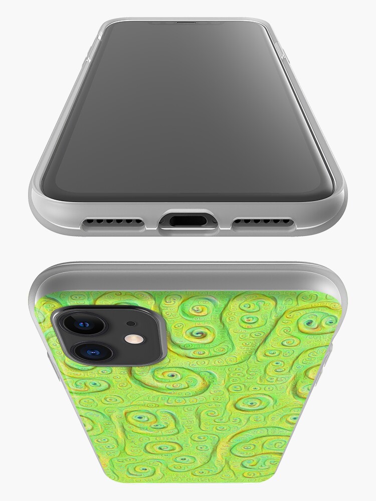 Alternate view of Deep Dreaming of a Green World 4K iPhone Case & Cover
