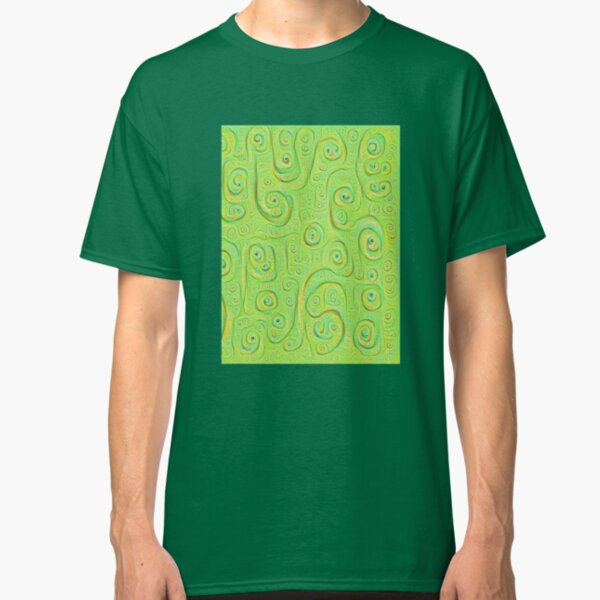 Deep Dreaming of a Green World 4K Classic T-Shirt