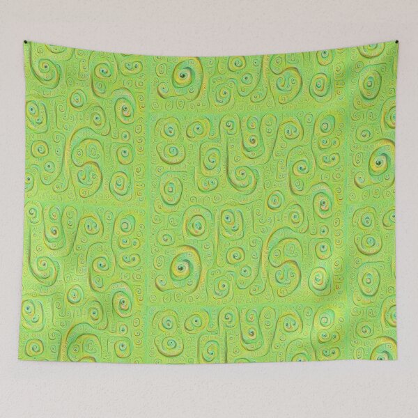 Item preview, Deep Dreaming of a Green World 4K designed and sold by blackhalt.