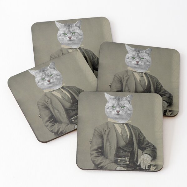 Item preview, Cat of Distinction designed and sold by Loveday Funck.