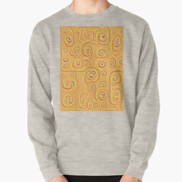 Deep Dreaming of a Yellow-Orange World 4K Pullover Sweatshirt