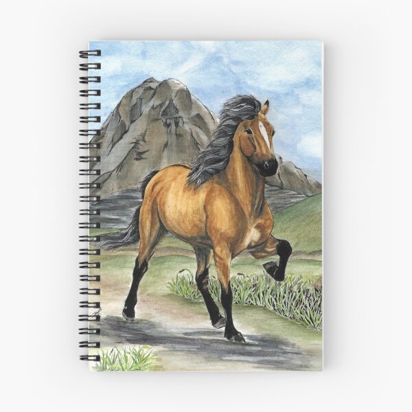 Item preview, Golden Tolt Icelandic Horse designed and sold by CentauriArt.