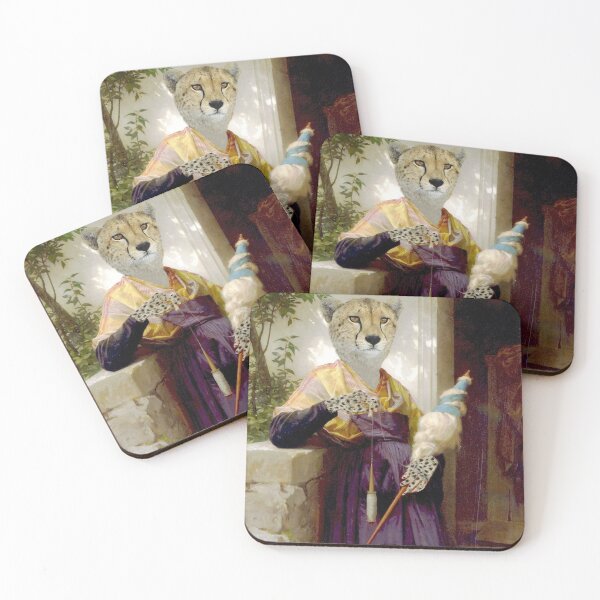 Item preview, Cheetah Lady Spins designed and sold by Loveday Funck.