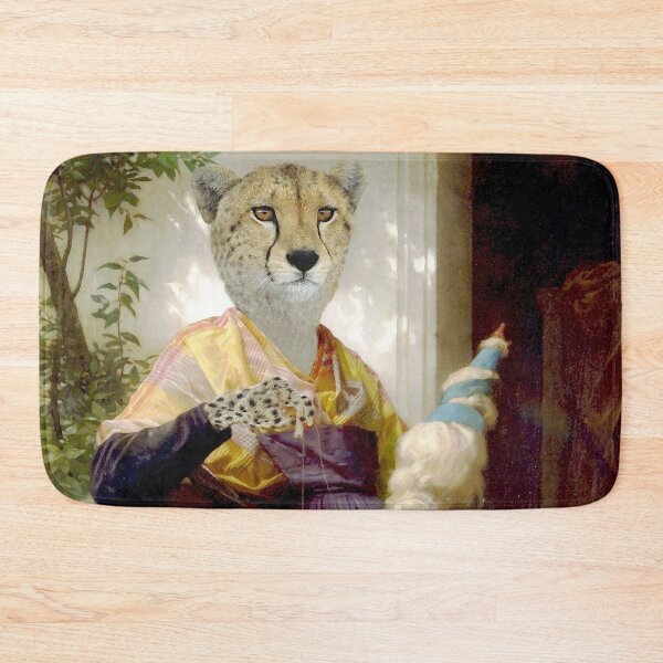 Item preview, Cheetah Lady Spins designed and sold by Loveday Funck.