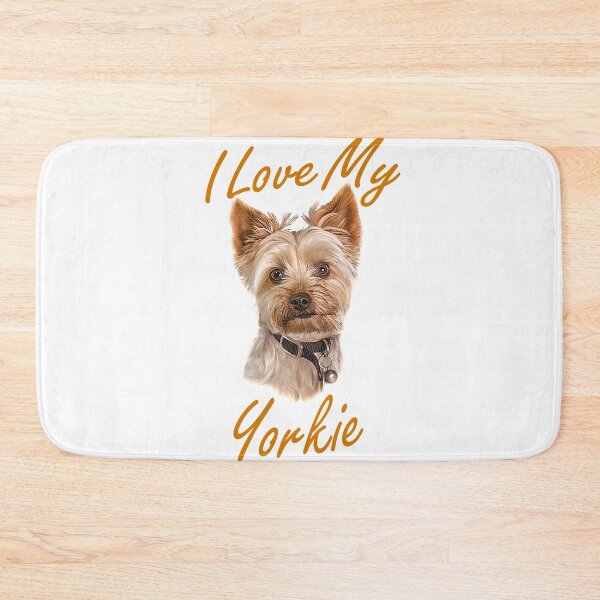 Item preview, I Love My Yorkshire Terrier designed and sold by SadSacDesigns.