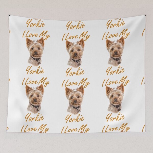 Item preview, I Love My Yorkshire Terrier designed and sold by SadSacDesigns.