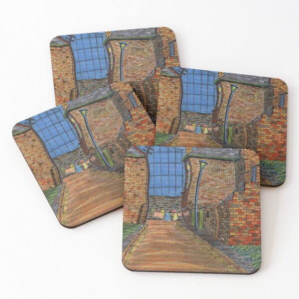 Item preview, 200 - COWPEN QUAY, BLYTH - DAVE EDWARDS - COLOURED PENCILS - 2008 designed and sold by BLYTHART.