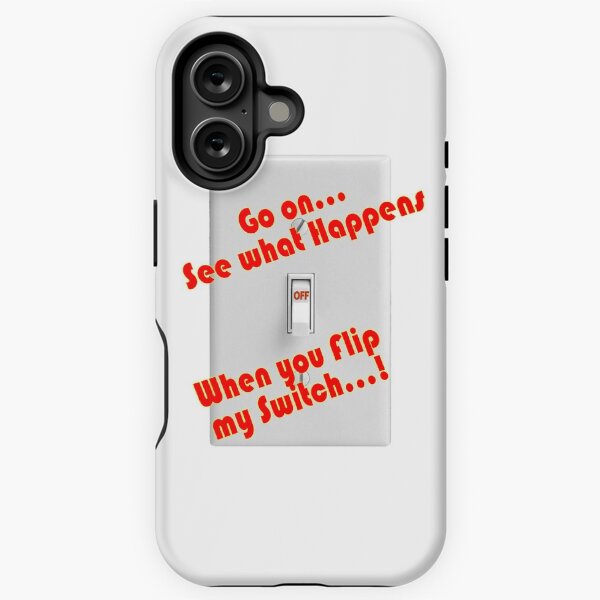 Vista previa del artículo con la obra «Ve a ver qué pasa, mueve mi interruptor», diseñado y vendido por LaughingProf.