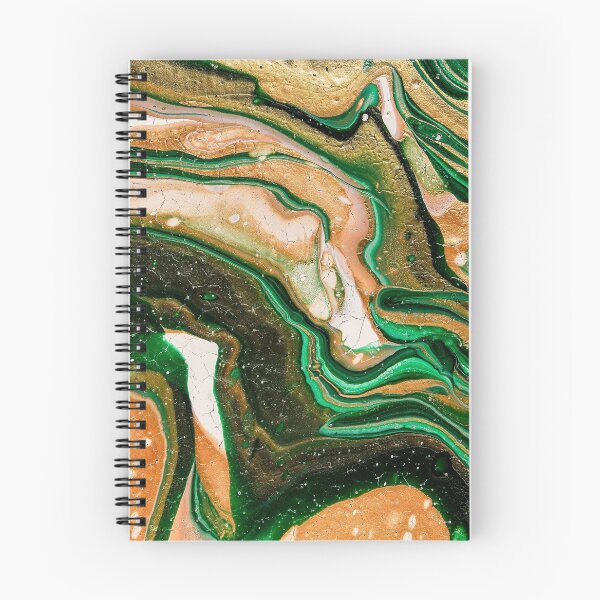 Item preview, Green Copper - Acrylic Pouring designed and sold by fabenfro.