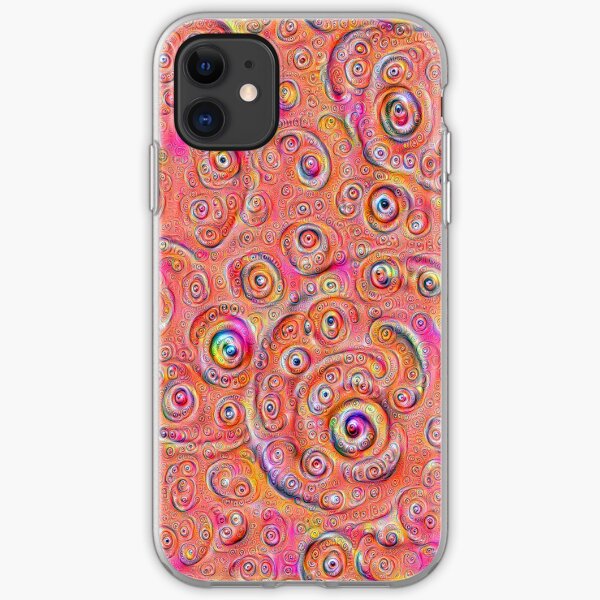 DeepDream Red Full 4K iPhone Soft Case