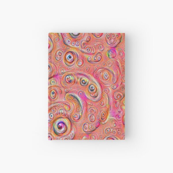 DeepDream Red Full 4K Hardcover Journal