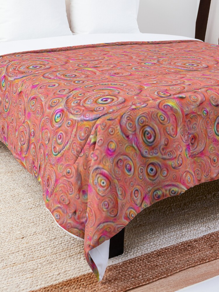 Alternate view of DeepDream Red Full 4K Comforter
