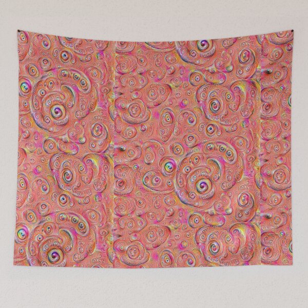 Item preview, DeepDream Red Full 4K designed and sold by blackhalt.