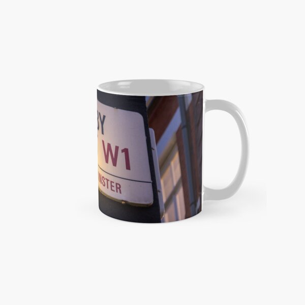 Signage at Carnaby Street City of Westminster, London Classic Mug