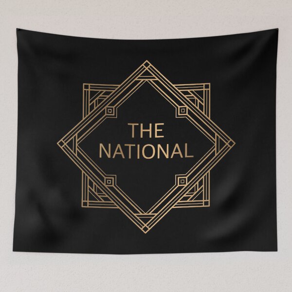 Item preview, The National Band Logo Art Deco designed and sold by TheN.
