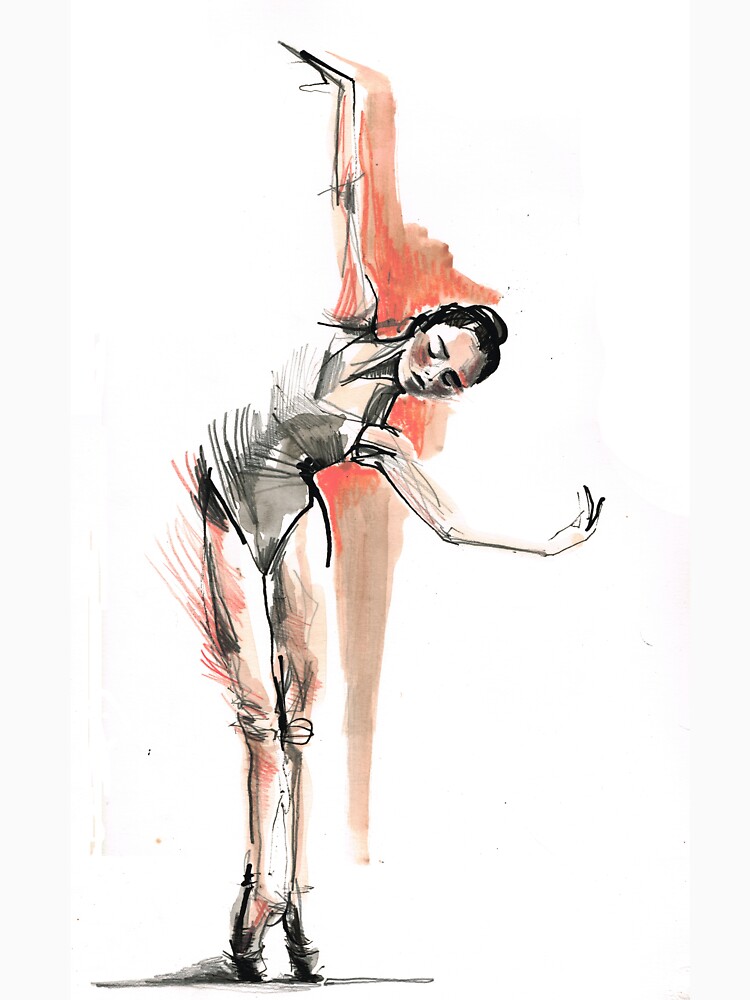 Original Ballet Dance Drawing by CatarinaGarcia
