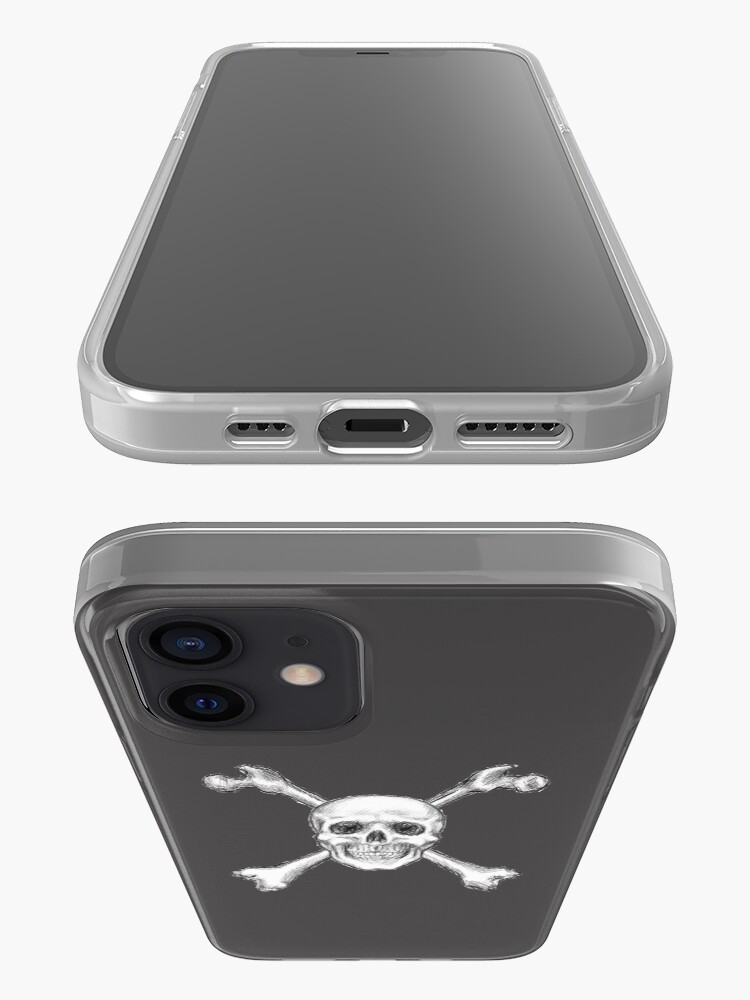 Alternate view of Skull and Crossbones, Centred iPhone Case & Cover