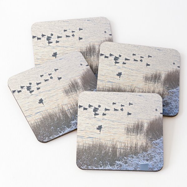 Item preview, Flocking to shore on a snowy day! designed and sold by Nancy Richard.