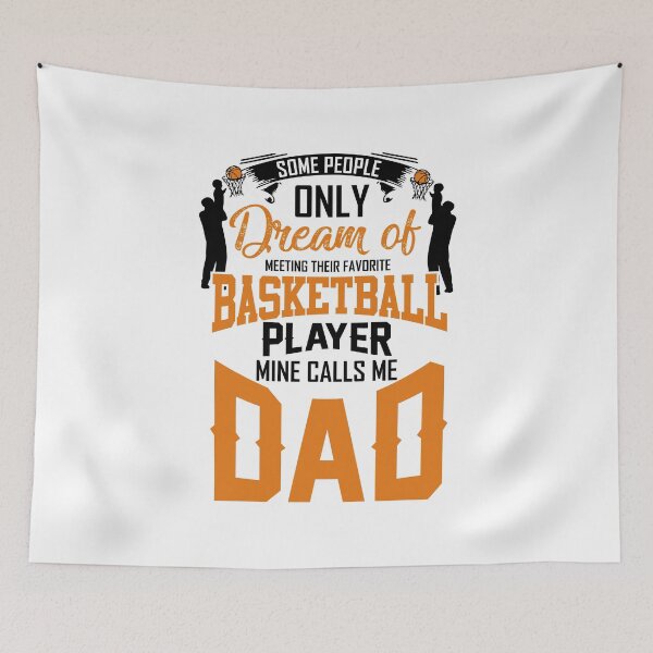 Item preview, Meeting favorite Basketball Player Son Basketball Dad gift designed and sold by hadleydesigns.