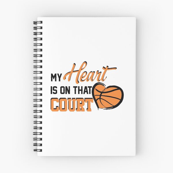 Item preview, My Heart is on that Court Basketball Dad funny gift for men designed and sold by hadleydesigns.