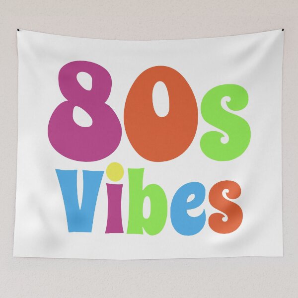 Aperçu de l'œuvre 80s Vibes Eighties Neon Colors créée et vendue par CoolYule.