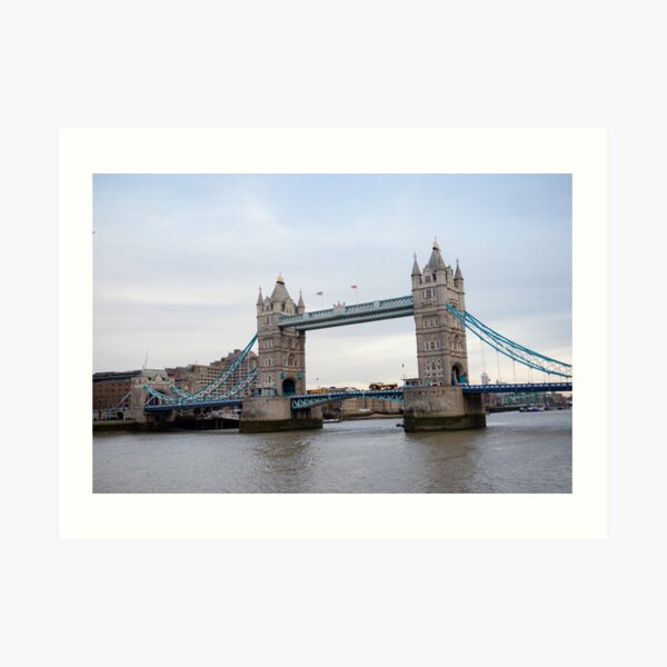 London's Famous Tower Bridge Art Print