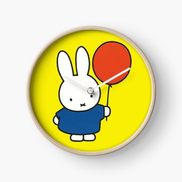 Nijntje - Miffy with a balloon Clock